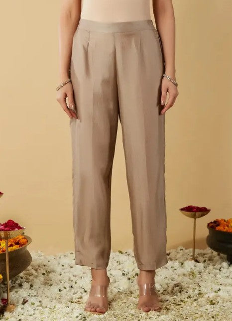 ✨ Women Silk Blend Kurta Pant Dupatta Set