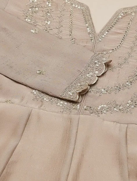 ✨ Women Silk Blend Kurta Pant Dupatta Set