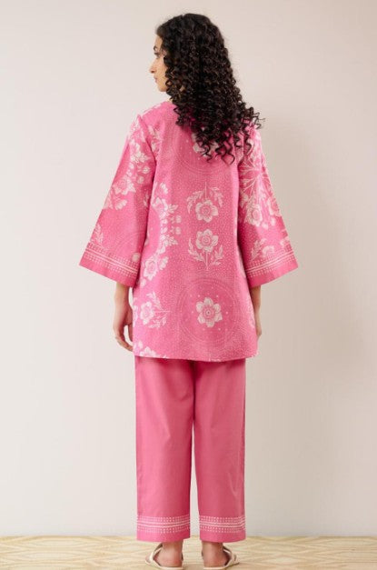 Printed Pure Cotton Tunic & Trousers Co-oRds