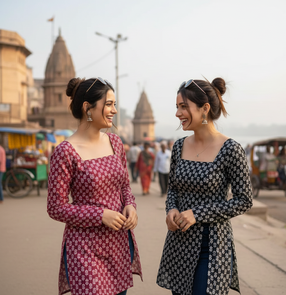 Corset Slit Kurti