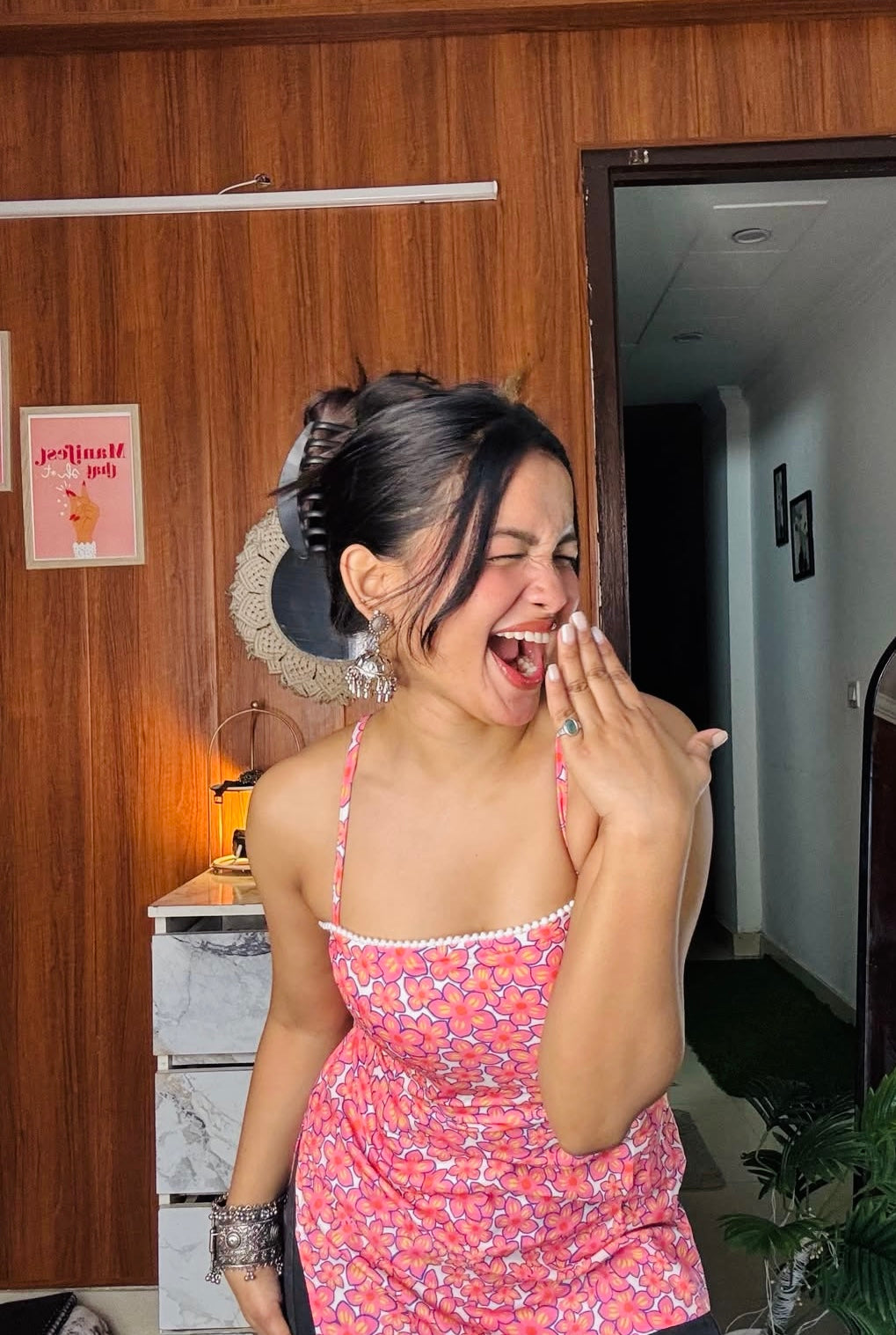 🪷 Assam Bloom Kurti