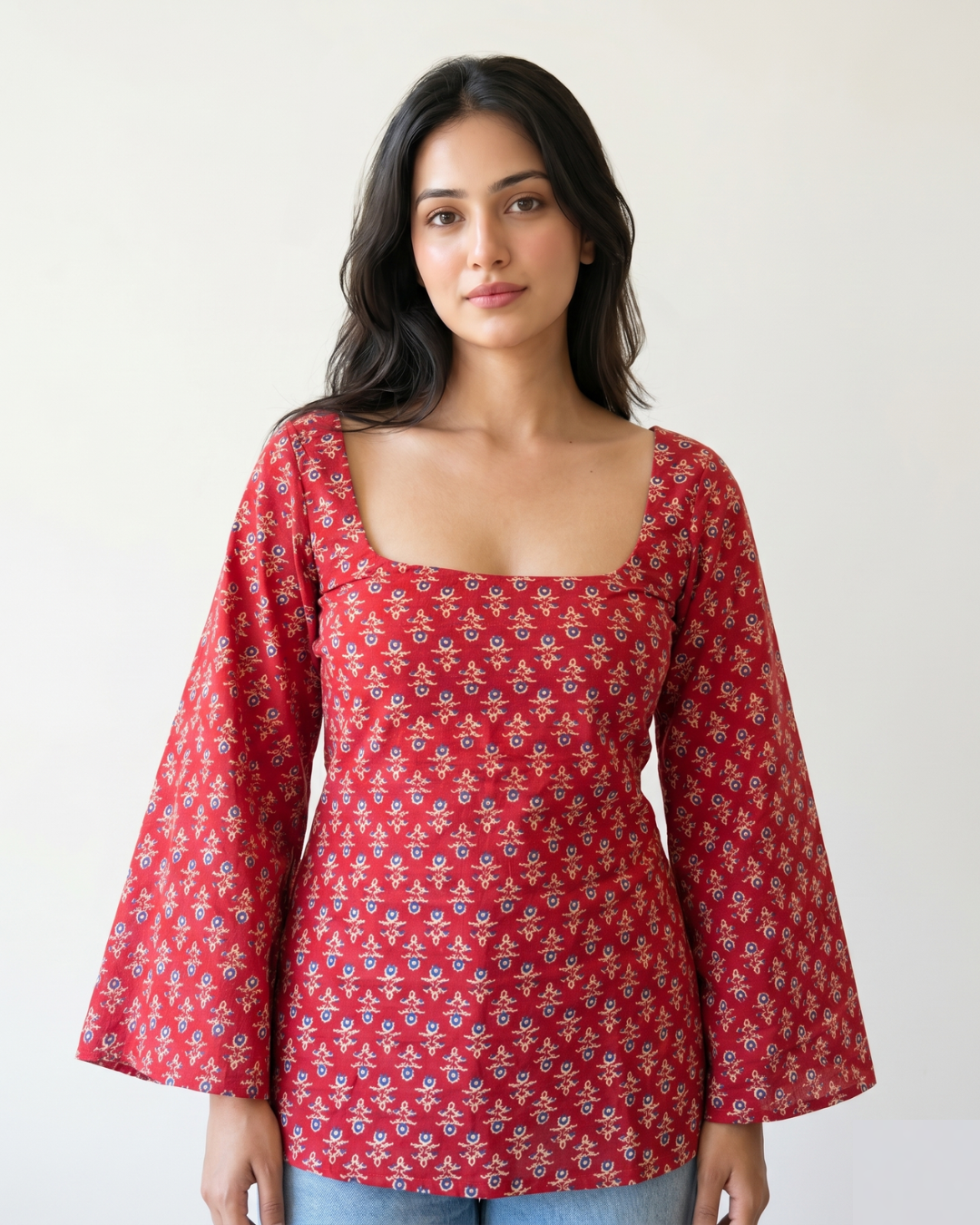 🌸 Marine Muse Kurti – Edition 2
