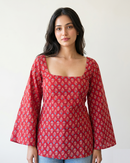 🌸 Marine Muse Kurti – Edition 2