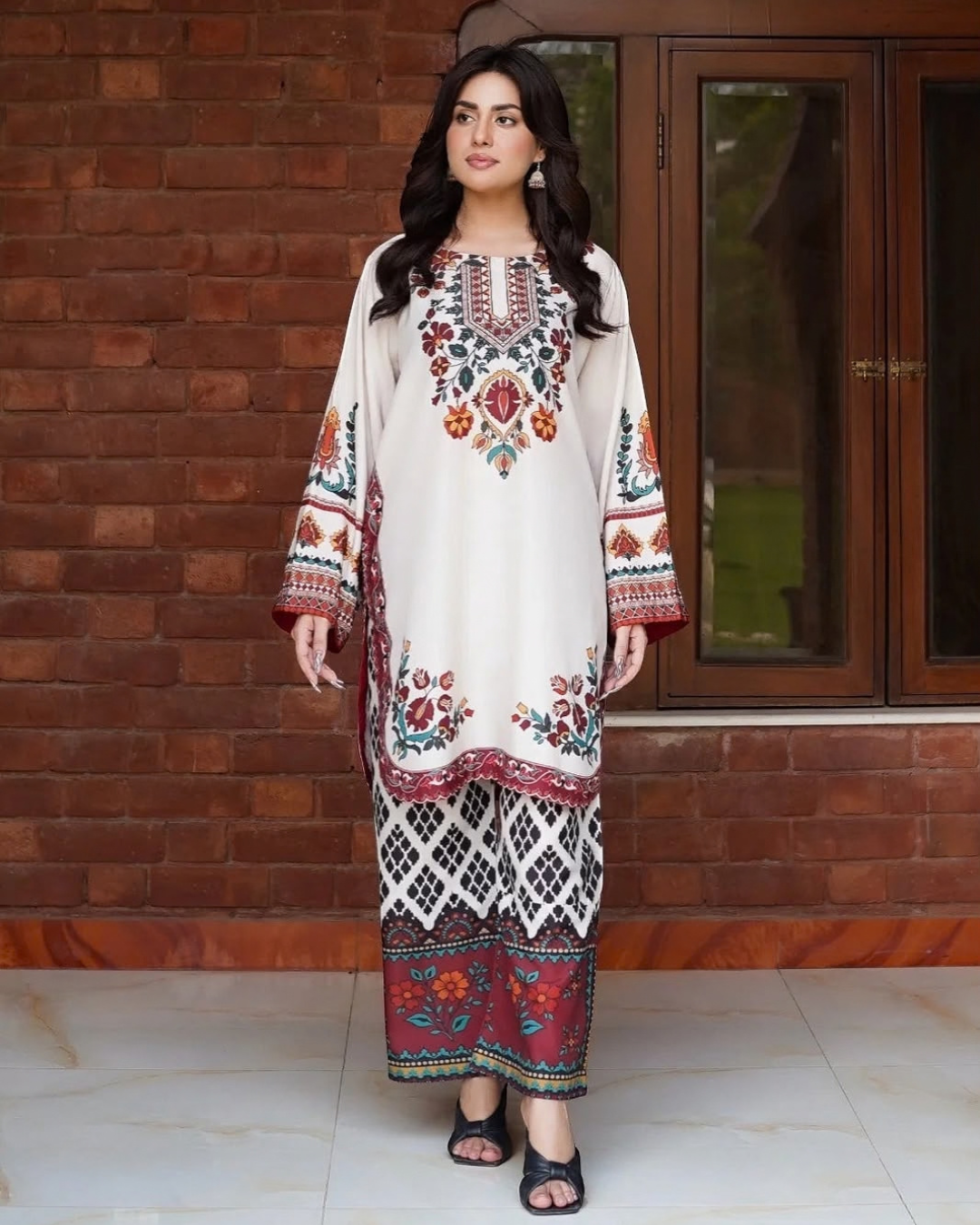 Heritage Motif Co-ord Set