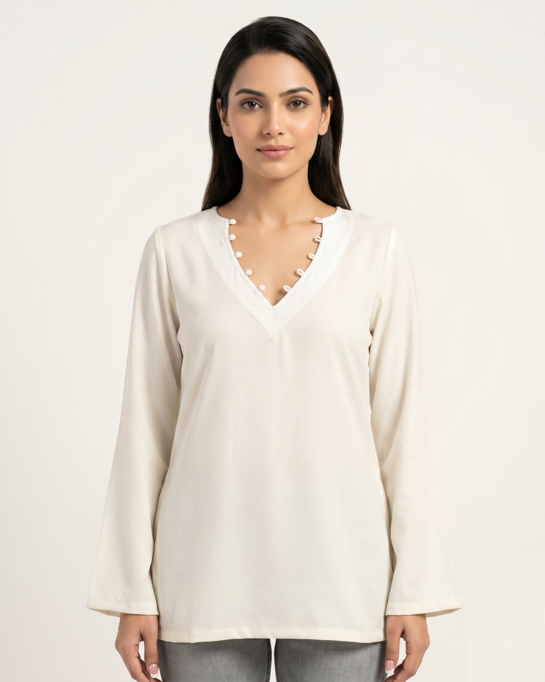 Ivory Muse Kurti