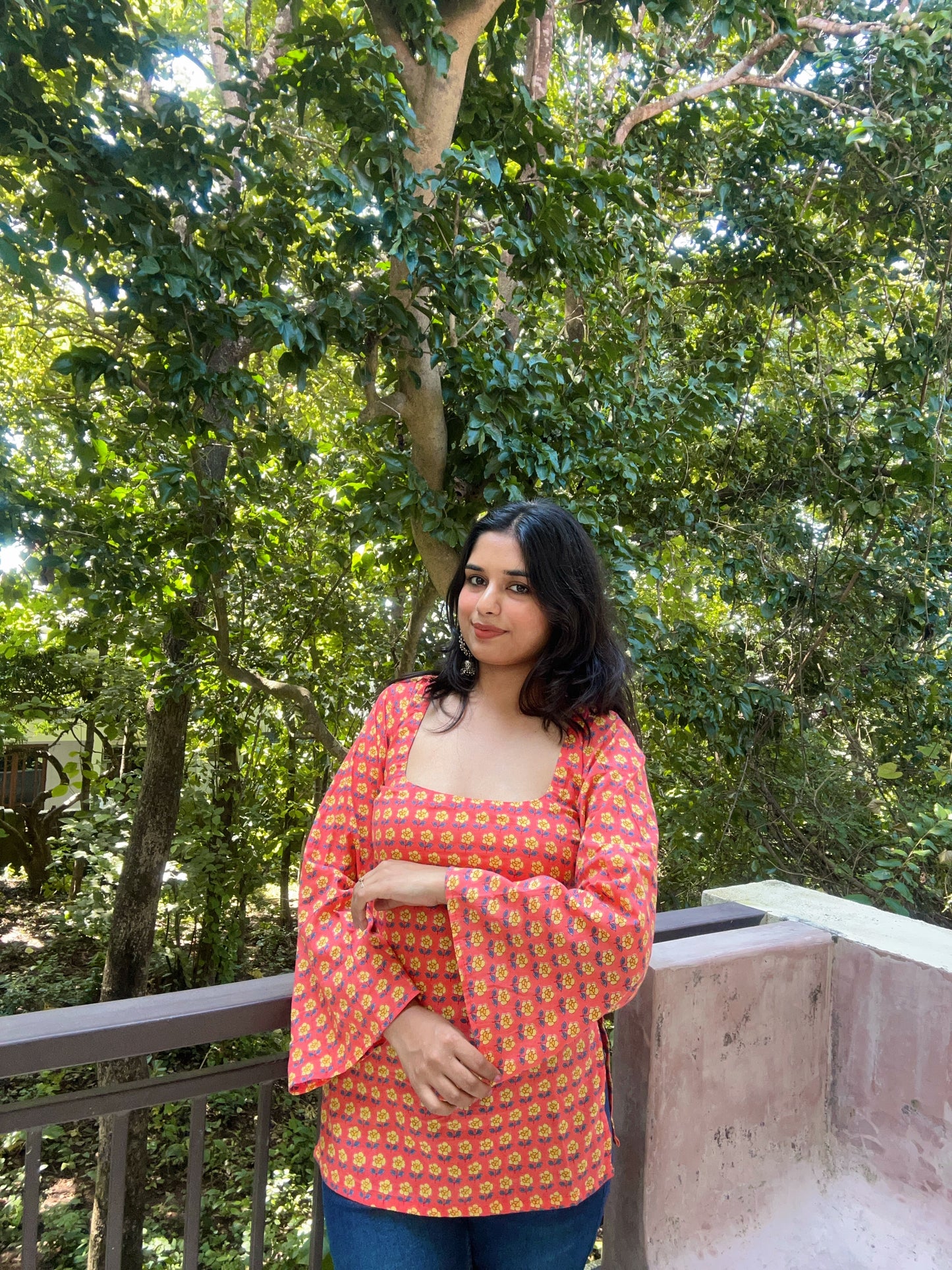 🌸 Marine Muse Kurti – Edition 1