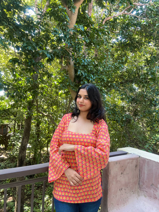 🌸 Marine Muse Kurti – Edition 1