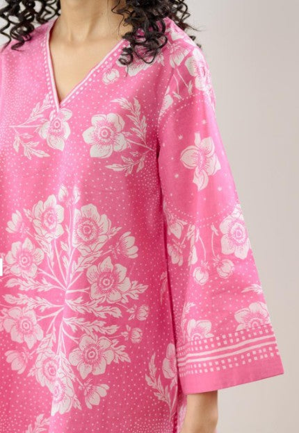 Printed Pure Cotton Tunic & Trousers Co-oRds