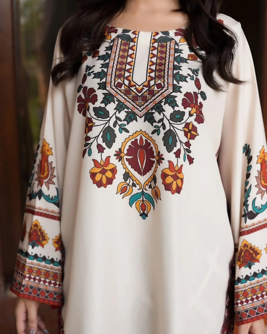 Heritage Motif Co-ord Set