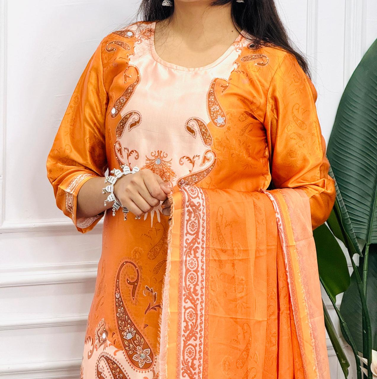 Noor Digital Print Kurti Set