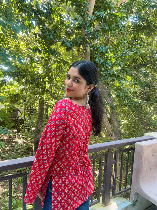 🌸 Marine Muse Kurti – Edition 2