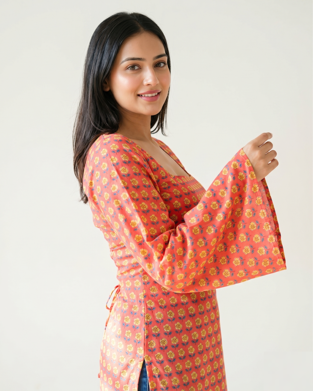 🌸 Marine Muse Kurti – Edition 1