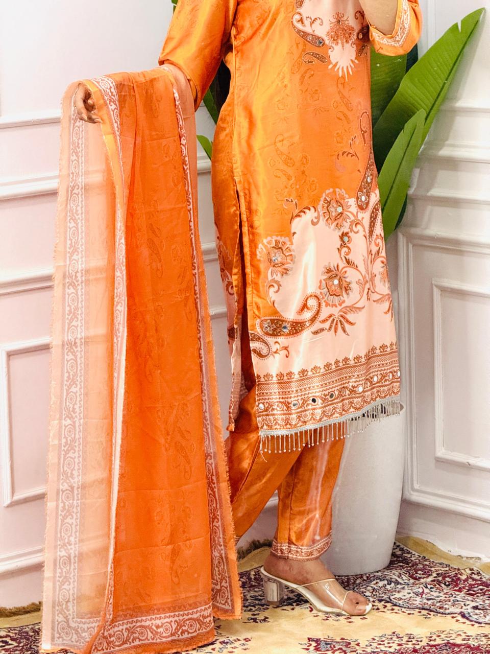 Noor Digital Print Kurti Set