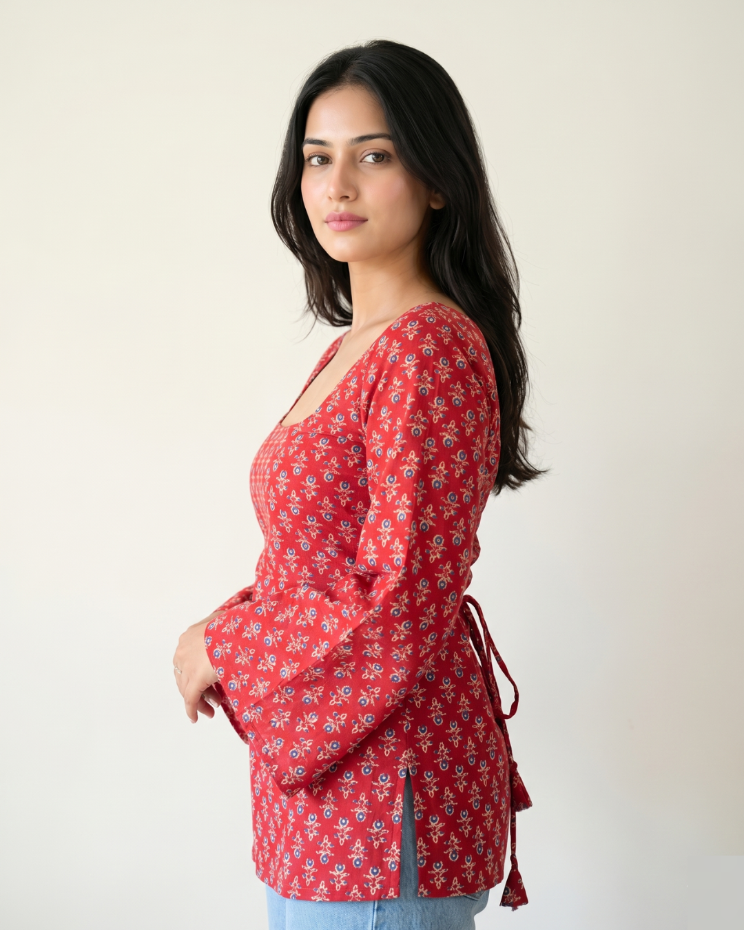 🌸 Marine Muse Kurti – Edition 2