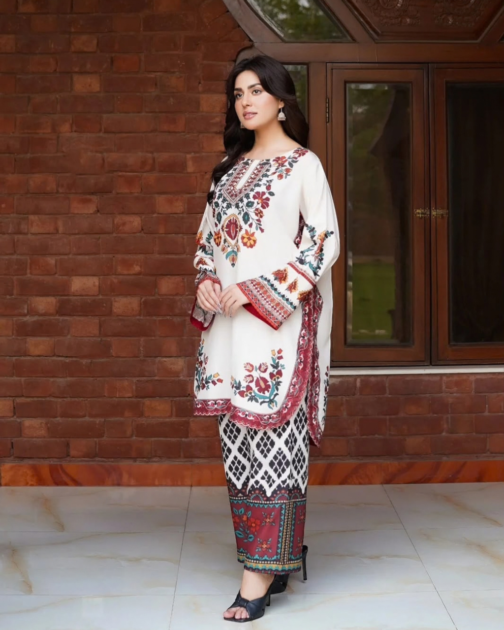 Heritage Motif Co-ord Set