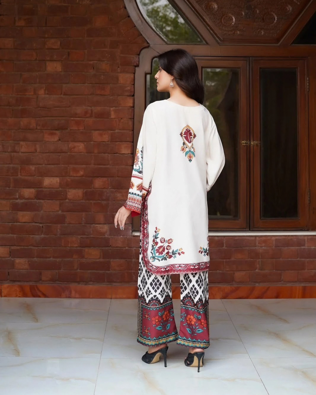 Heritage Motif Co-ord Set