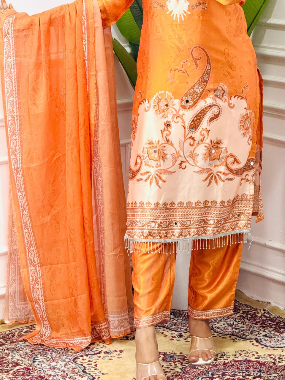 Noor Digital Print Kurti Set