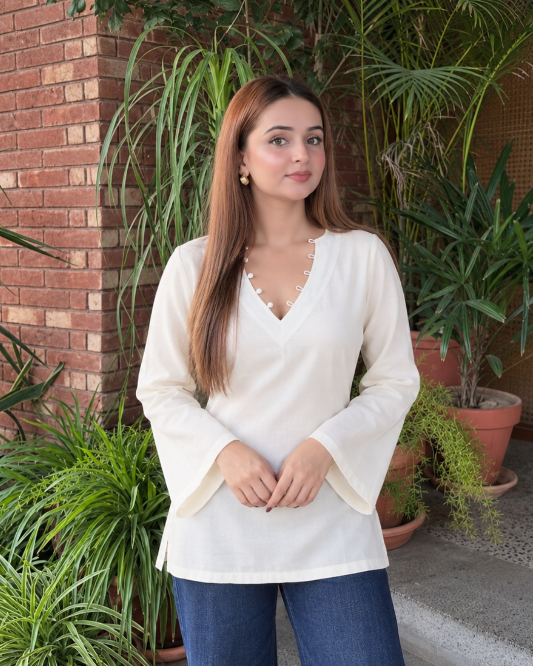 Ivory Muse Kurti