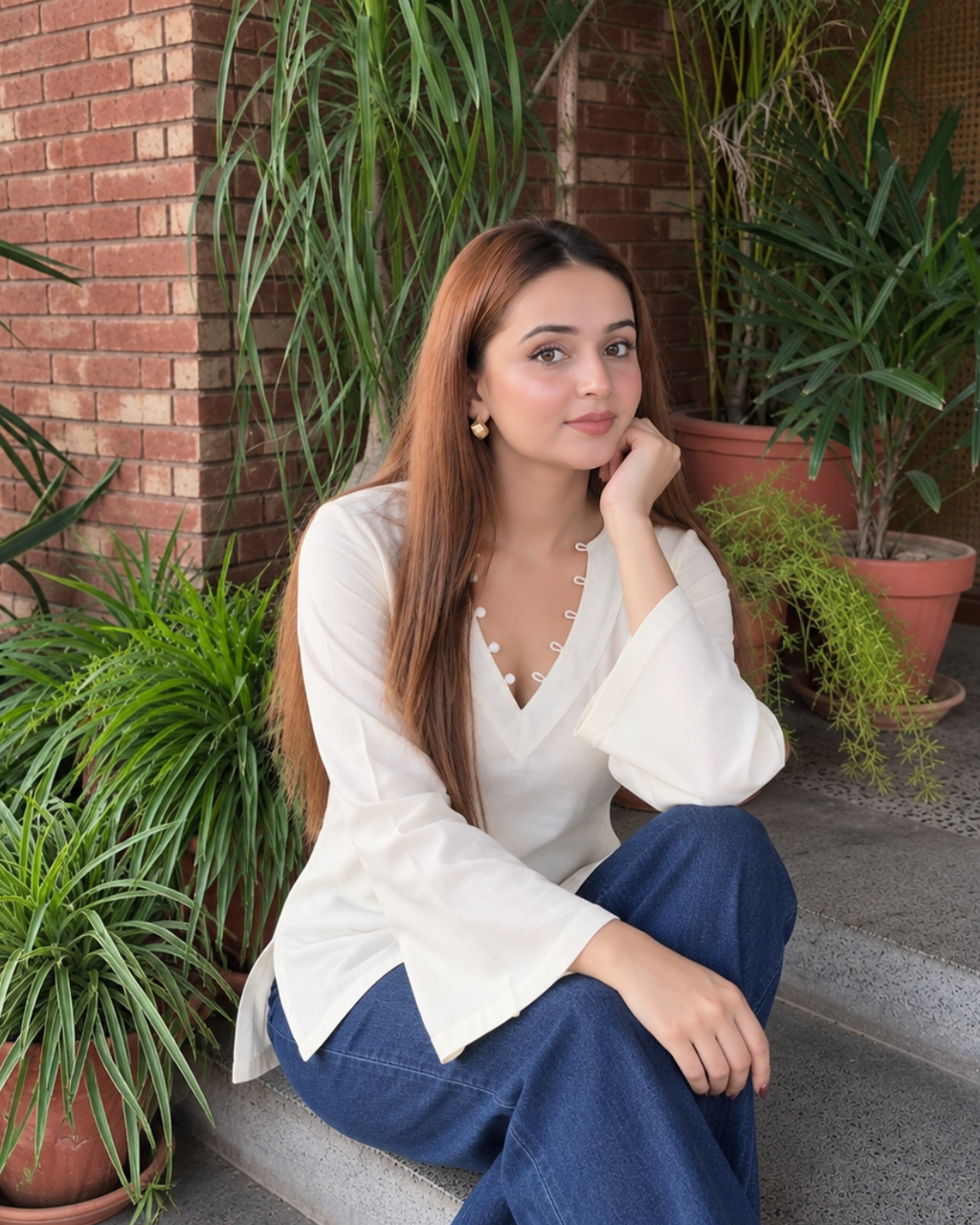Ivory Muse Kurti