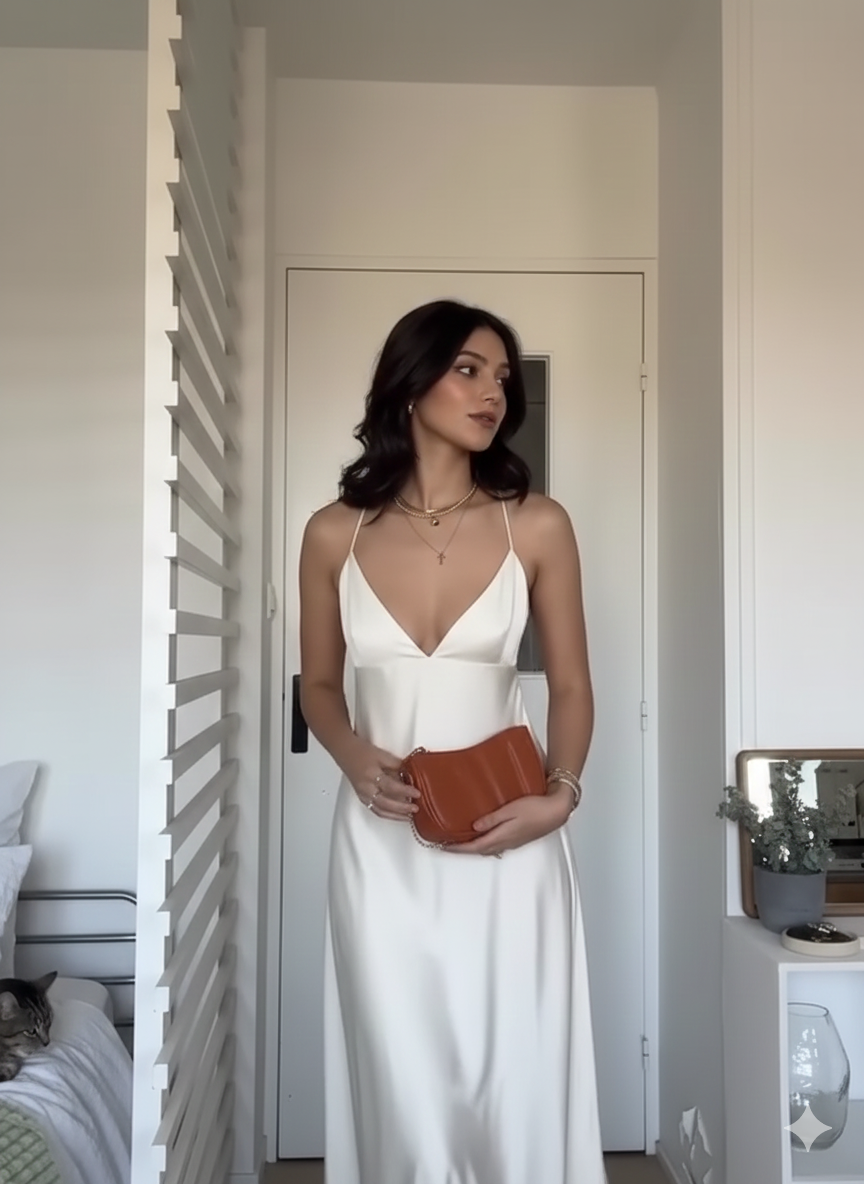 Lux Satin Maxi Dress