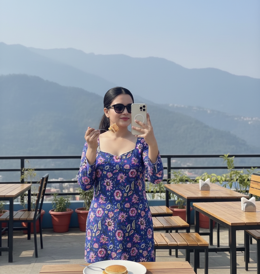 Breezy Blue Kurti