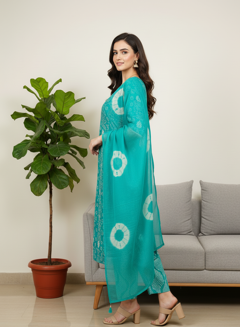 Sarushi's Pure Cotton Kurta Set