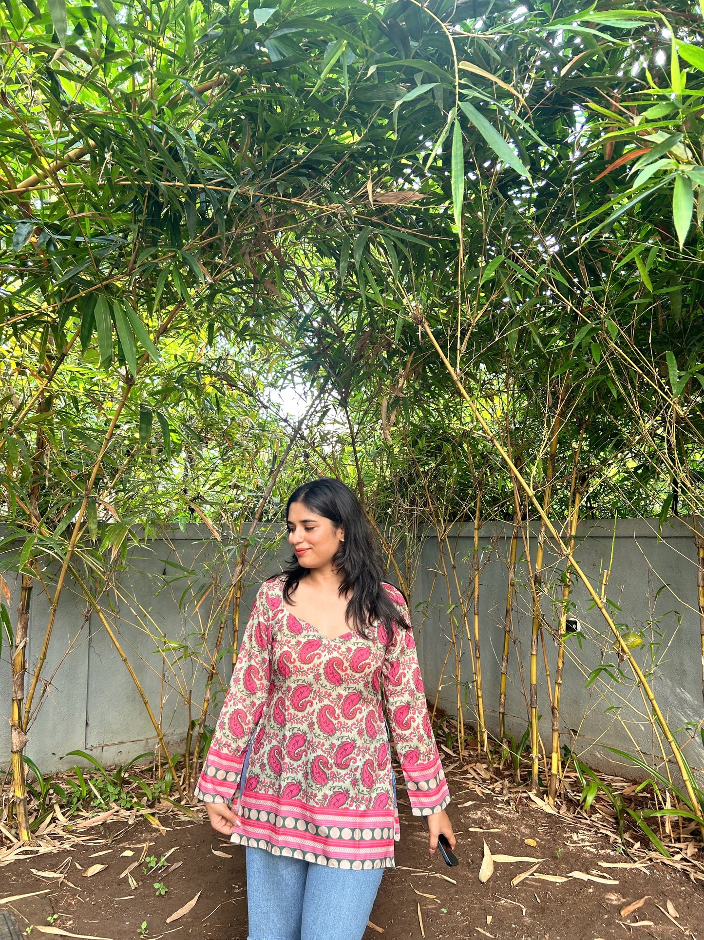 🌸 Jaipur Paisley Kurti