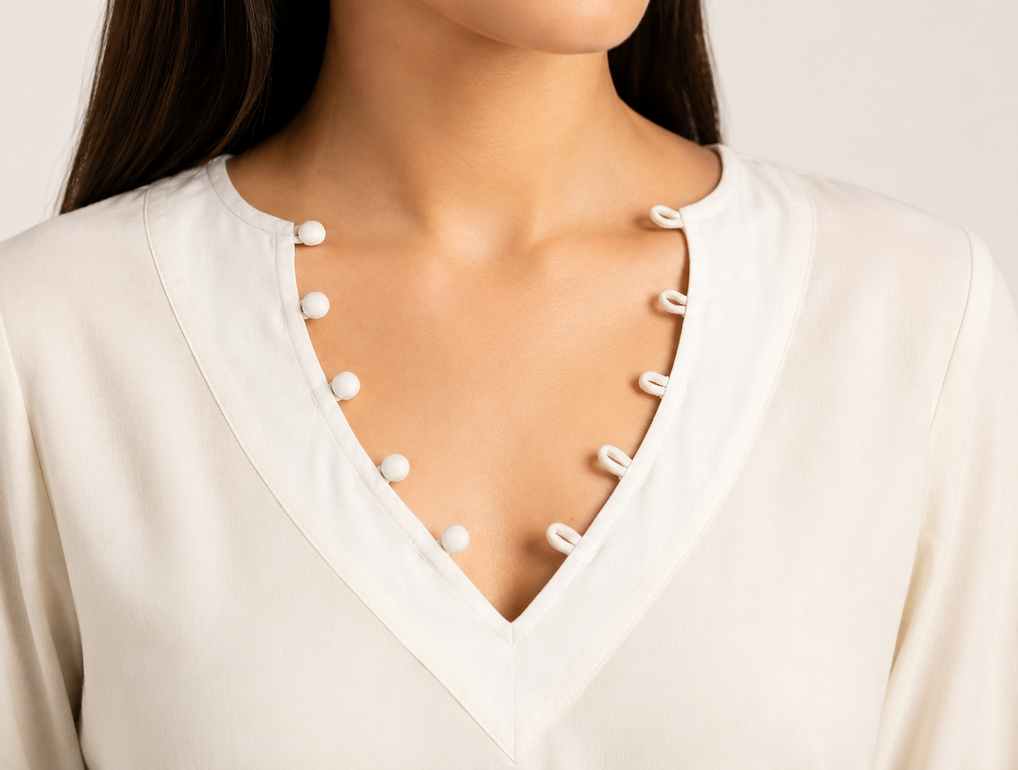 Ivory Muse Kurti